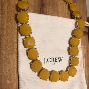 JCREW yellow necklace